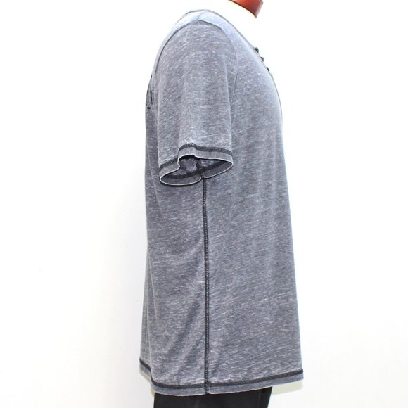 Buffalo David Bitton Burnout Gray T Shirt Men's Size XL - Picture 4 of 9